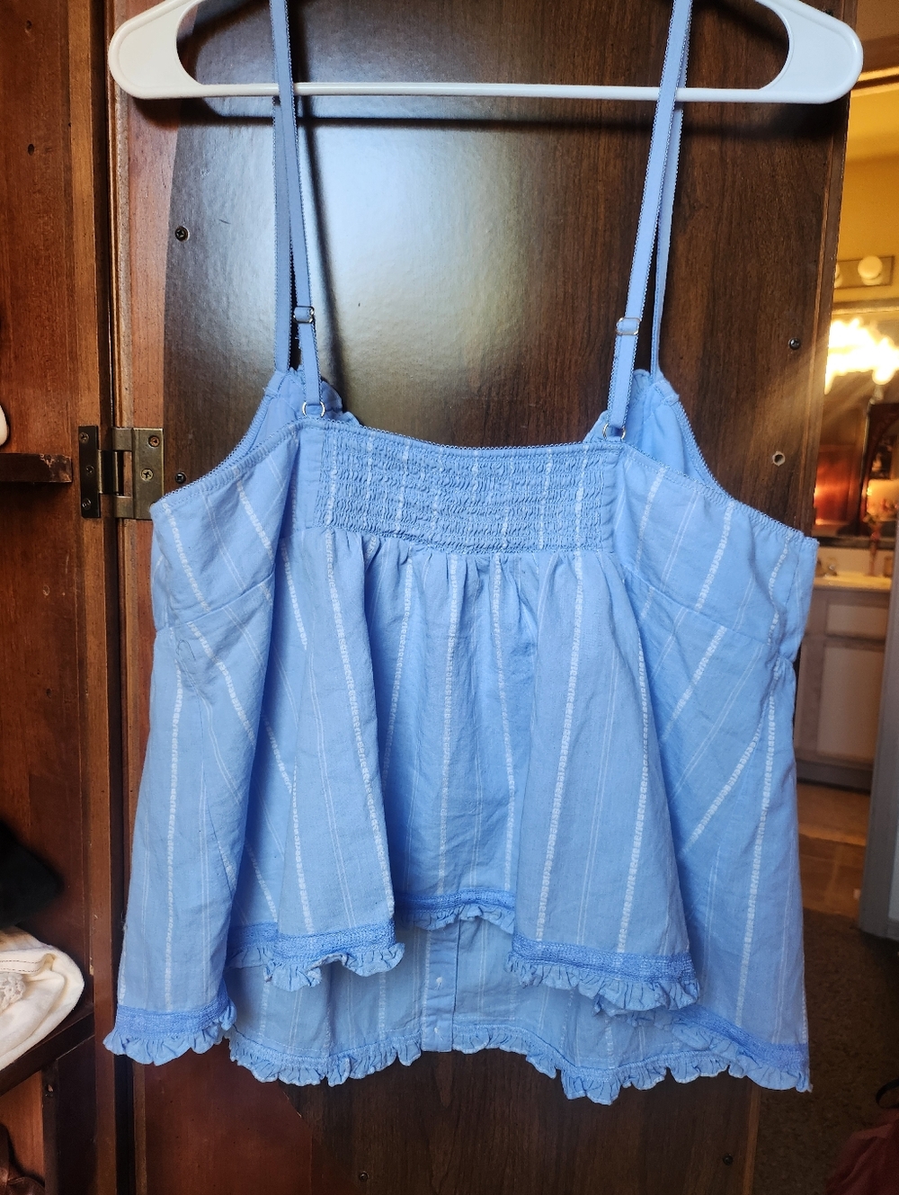 Aerie Off-duty Poplin Tank Top - Picture 6 of 7